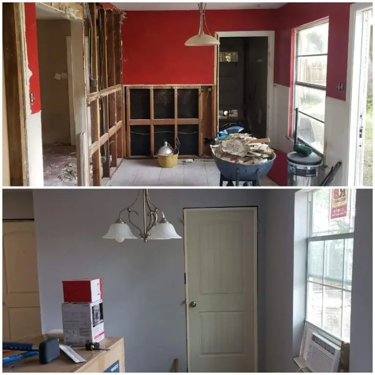 before and after renovation